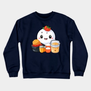 kawaii bento sushi T-Shirt cute funny Crewneck Sweatshirt